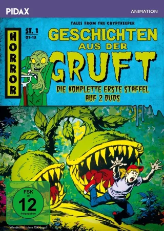 Geschichten aus der Gruft Staffel 1 (Tales from the Cryptkeeper) / Die ersten 13 Folgen der Grusel-Zeichentrickserie (Pidax Animation) [2 DVDs]