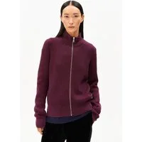 Armedangels Cardigan REBECCAA GMT DYE Strickjacke aus Bio-Baumwolle (Mock-Ausschnitt, Regular Fit)