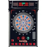 Karella Dartautomat "E- Master Wandgerät" ohne Standfuß (mit Dartfeilen), Darthalterung
