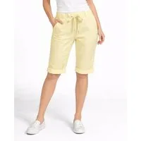 ITALY VIBES Chinoshorts - Damenshorts - Stoffhose kurz - Bermuda Damen ONE SIZE / passend für Größe XS - XL