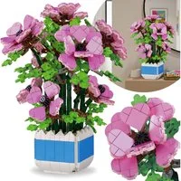 LEGO® Bausteine Actiniaria kompatibel mit LEGO, Blumen Topf, DIY 1112 Stk 6+ Konstruktionsspielsteine