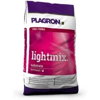 Plagron Pflanzerde Light Mix mit Perlite Bio Erde Sack, mit Mineralisch vorgedüngt, 50 Liter