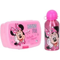 Disney Minnie Mouse Lunchbox Disney Minnie Mouse Lunchpaket mit Lunchbox und 400 ml Trinkflasche