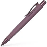 Faber-Castell Kugelschreiber Faber-Castell Kugelschreiber Poly Ball XB Bordeaux - Ergonomisch & Dok