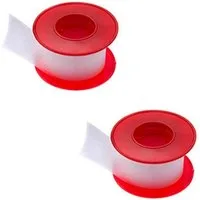 varivendo Fixierpflaster Rollenpflaster transparent 2 Stück 25mm x 5m + Notizblock (Rollen, 2-St., Rollenpflaster) Verbandrolle Rollenverband Heftpflaster Seidenpflaster