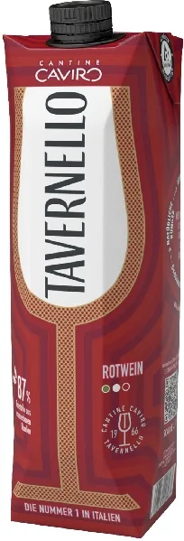 Tavernello Vino DItalia Rosso Jg.