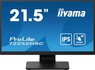 iiyama ProLite T2252MSC-B2 Touch-Monitor 54.5cm (21.45") Full HD | t2252msc-b2 | IPS - 5ms