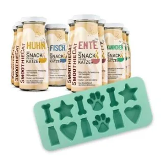 SmoothieCat Mix + Eiswürfelform 12x150 g