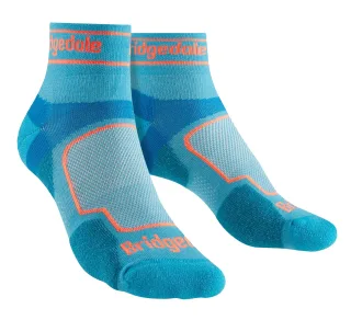 Bridgedale - Womens Running Ultralight Sport Low Socks- Blau