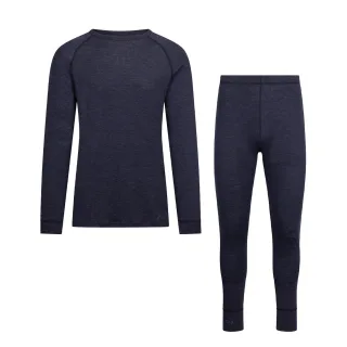 Trespass - "Demian" Basisschicht-Set für Herren/Damen Unisex (Marineblau meliert)