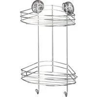 WENKO Duschablage Vacuum-Loc 2 Etagen, 2 Etagen