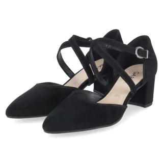 Gabor Spangenpumps  Schwarz - Gr. 37,5 -  Echt Leder