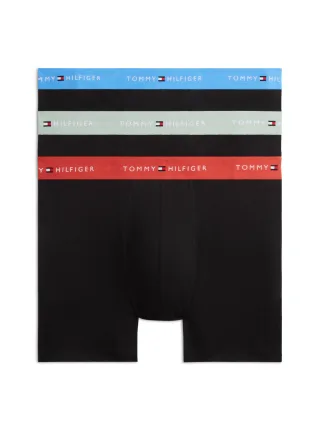 3P BOXER BRIEF WB Blue Spell/Terra Red/Minty Grey - Gr. - S