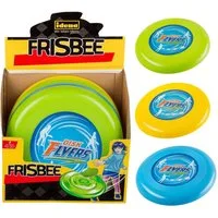 Idena Wurfscheibe Idena 40005 - Wurfscheibe ca. 19 cm, sortiert, ideal für den Sommer