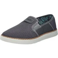 Rieker Slipper Espadrilles, Sommerschuh mit kontrastfarbenen Ziernähten