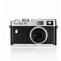 Camp Snap CS-PRO Retro Digitalkamera 16MP mit Xenon-Blitz, Vintage Style Kompaktkamera (Fixfokus-Objektiv, nicht vorhanden, 16 MP, Keiner, 16MP Retro Kamera ohne Display mit Xenon-Blitz (53 Zeichen)