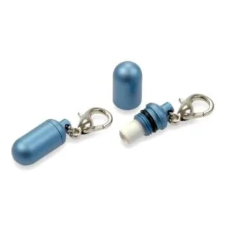 Wolters Aluminium-Adresshülse himmelblau 1,2 cm