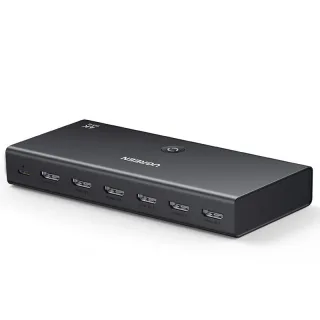 UGREEN CM600 HD Switch Splitter 4K@60Hz 5 In 1 Out HD Switcher with Remote Control for PS4/5 Switch TV Box Laptop PC Plu