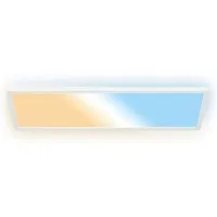 B.K.Licht LED Panel SHALLOW, LED fest integriert, Neutralweiß, 58x20x3 cm, Badlampe, Badezimmer, Küche, Wohnzimmer