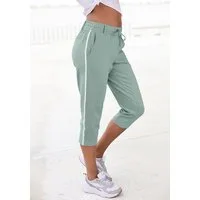 LASCANA Caprihose mit seitlichen Streifen, Loungewear