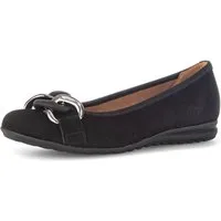 Gabor FLORENZ Ballerina, Keilabsatz, Bequemschuh, Slipper, Businessschuh in Weite G (weit)