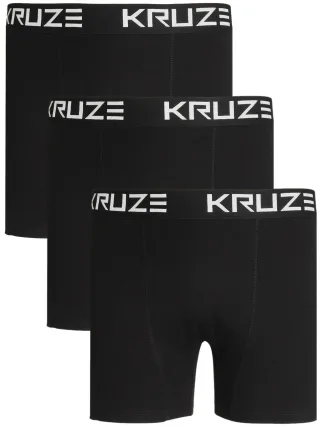 Kruze | 3er-Pack Herren Boxershorts Baumwolle Stretch Unterwäsche