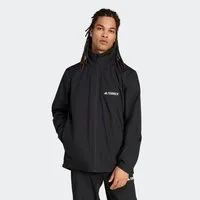 adidas TERREX Regenjacke MULTI ESSENTIALS 2L sportlicher Stil, mit Reißverschluss, aus Polyester