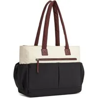 Miss Lulu Handtasche Wasserdichte Handtasche mit Laptopfach 15,6 Zoll & 10 Fächern