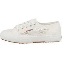 Superga 2750 Macrame Damen Sneaker Turnschuhe, Sportschuhe, Freizeitschuhe, Halbschuhe, Schnürschuhe