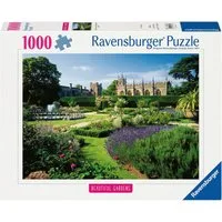 Ravensburger Puzzle Beautiful Gardens, Queen's Garden, Sudeley Castle, England, 1000 Puzzleteile, Made in Germany