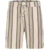 SUBLEVEL Chinoshorts Gestreiftes Design mit Gesäßtasche Striped Bermuda
