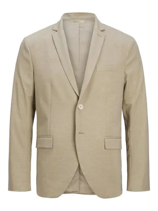 JACK&JONES - JPRJONES STRETCH BLAZER NOOS travertine - Gr. - 50
