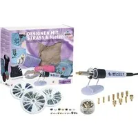 Selva Technik Kreativset Bastelset mit Strass und Nieten