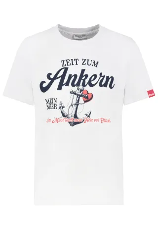 Authentic Style - RE9CIFQtU2hpcnQgUHJpbnQg white - design 1 - Gr. - S
