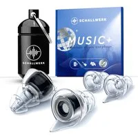 Schallwerk Gehörschutzstöpsel SCHALLWERK ® Music+ Gehörschutz Ohrstöpsel dämpft Lärm