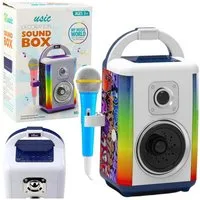Wisam Lernspielzeug Sound Box Musik Kit Mikrofon Bluetooth Lautsprecher MP3
