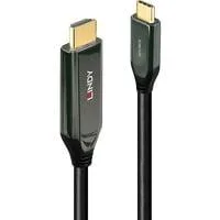 USB Adapterkabel, USB-C Stecker > HDMI 8K Stecker schwarz, 1 Meter, 8K 60Hz, + HDR