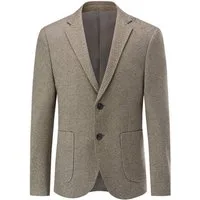 Allthemen Sakko im Slim Fit lässige Anzugjacke mit Streifen