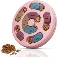 SinLaw Futternapf Hunde-Lernspielzeug, Slow-Food-Näpfe für Haustiere, zum Training, Plastik Slow Feeder,Hundefutter Puzzle
