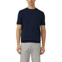 s.Oliver T-Shirt mit Leinen Anteil