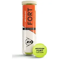 Dunlop Tennisball Fort Clay Court (Sandplatz) Dose 4er