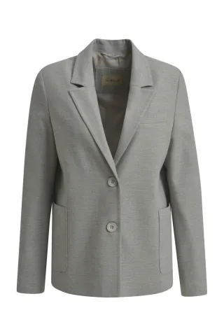 Smith&Soul - Flannel Blazer deep taupe - Gr. - S
