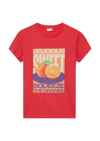 s.Oliver - T-Shirt rot - Gr. - 140