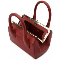 Chloé Umhängetasche Joyce Frame Schultertasche Crossbody Handtasche Tasche, Abnehmbarer und verstellbarer Schulterriemen für vielseitiges Tragen