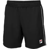 Fila Shorts Tennishose Leon (optimale Bewegungsfreiheit) kurz schwarz Herren