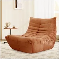 OUNUO Sofa Lounge-Sofa mit Memory-Schaum für kleine Räume