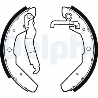 Delphi Bremsbacken hinten VW Transporter T3