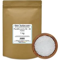 DistrEbution Paraffinwachs Paraffinwachs 52 - 54°C Pastillen 1kg Kerzen - Hautbäder - Kosmetik