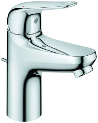 GROHE Waschtischarmatur Euroeco 23262_1 S-Size Zugstangen-Ablaufgarnitur chrom, 23262001 23262001