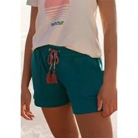 Vivance Sweatshorts Kurze Hose mit aufgesetzten Taschen und Kontrastkordel, Loungewear